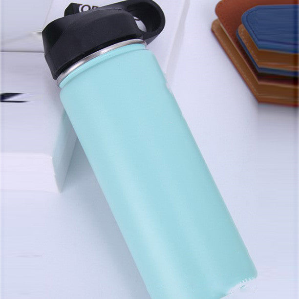Thermos - Stainless Steel Wide-mouth Outdoor Sports Bottle