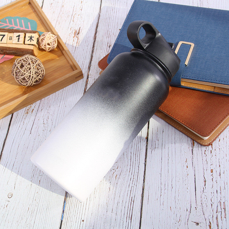 Thermos - Stainless Steel Wide-mouth Outdoor Sports Bottle