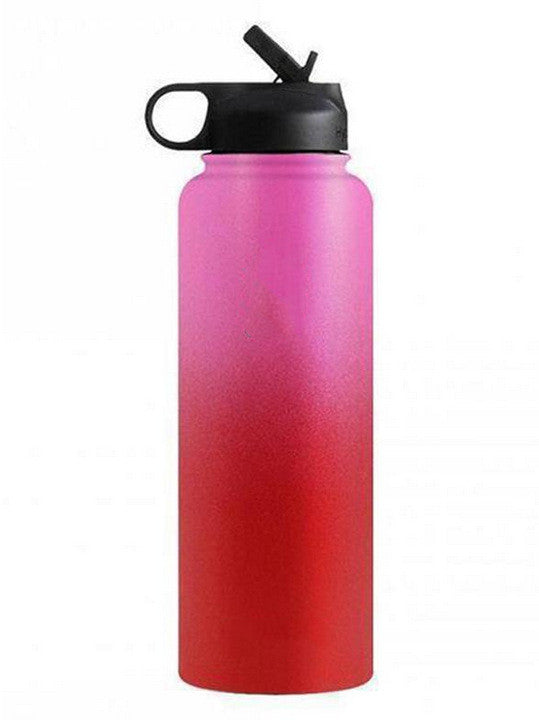 Thermos - Stainless Steel Wide-mouth Outdoor Sports Bottle