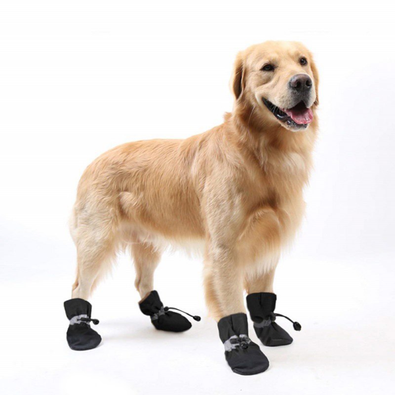 Pet Waterproof Socks Bootie Shoes - Anti-slip for Rain & Snow - For Cats & Dogs