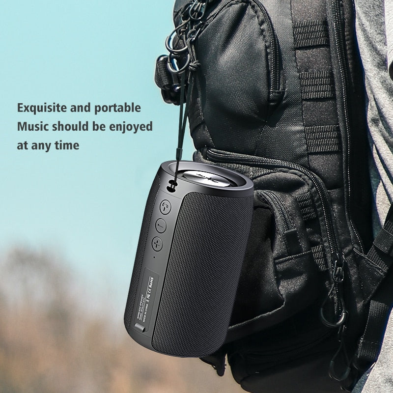 Speaker - ZEALOT S32 Bluetooth Speaker Wireless Portable HIFI Waterproof Outdoor Stereo Music Center