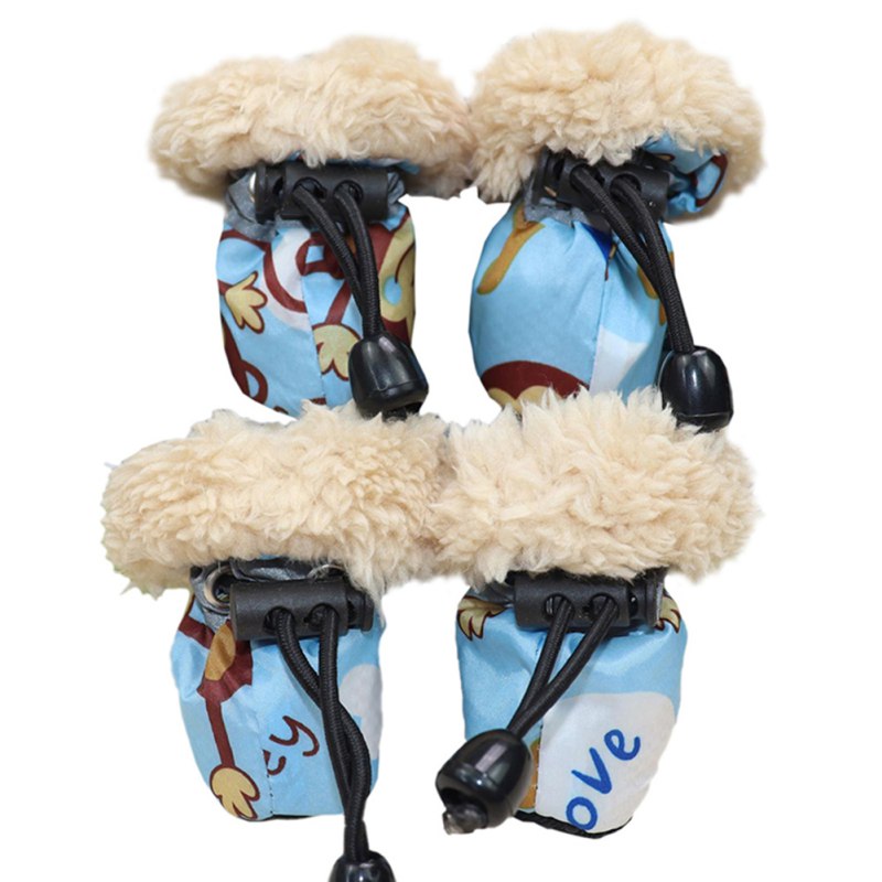 Pet Waterproof Socks Bootie Shoes - Anti-slip for Rain & Snow - For Cats & Dogs