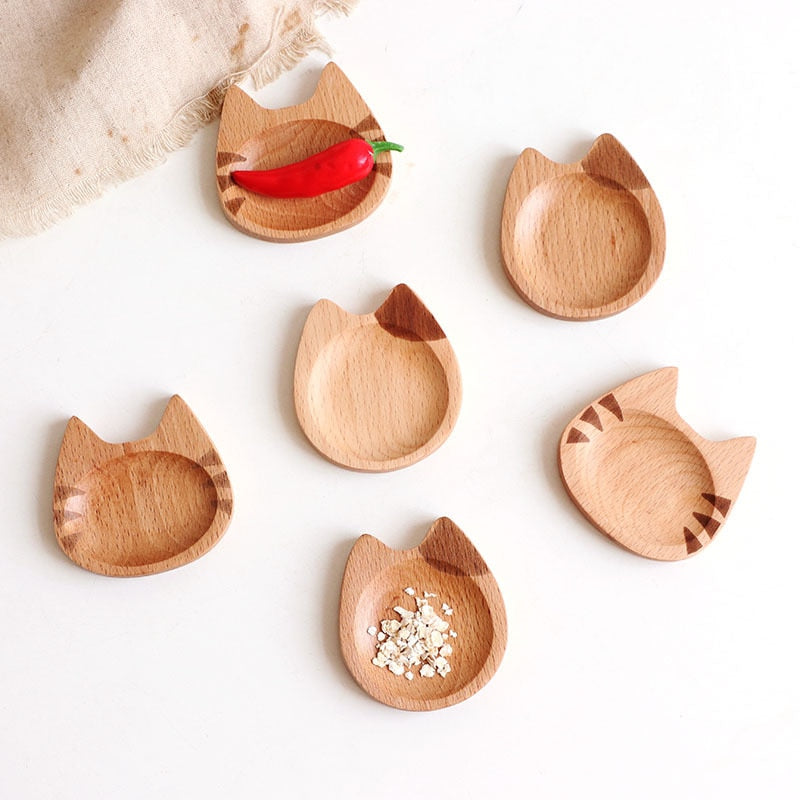 Kitchen - Japan Style Wood Dipping Sauce Bowls - Multipurpose