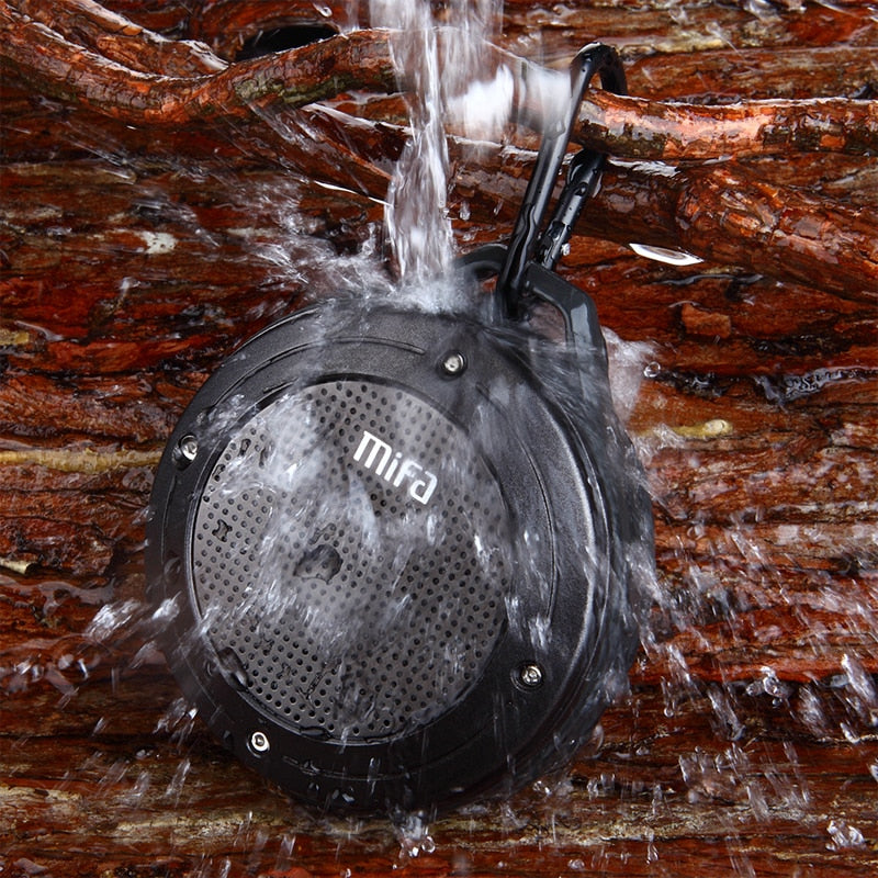 Speaker - MIFA Wireless Bluetooth Portable Speaker - Stereo with Super Bass Driver & Built-in Mic