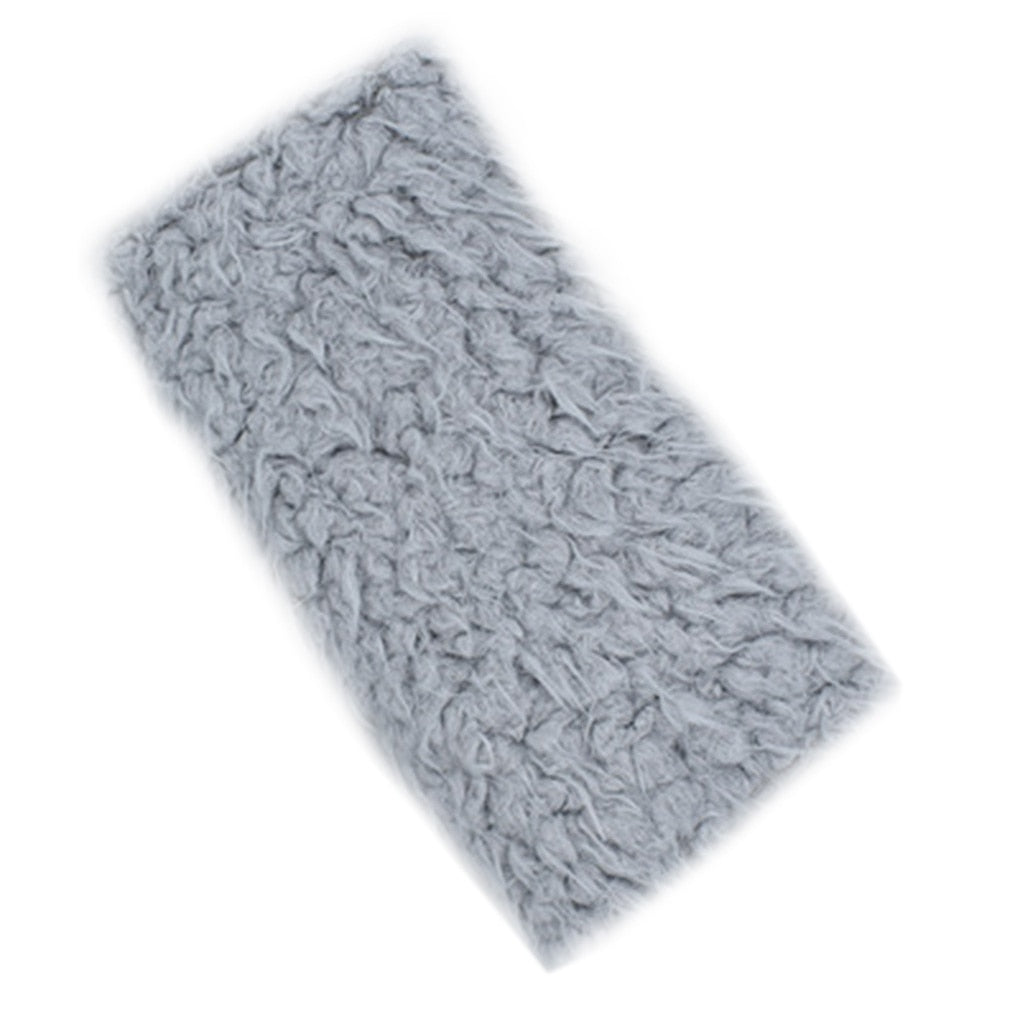 Throw - Soft Faux Fur Baby Blanket (Sleeping Swaddle Blanket)