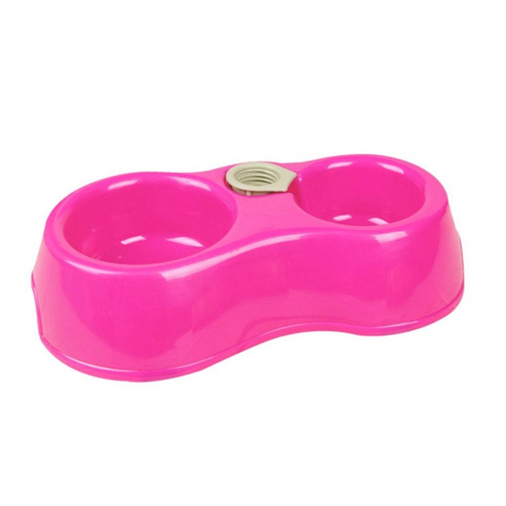 Pet Dual Port Automatic Water Dispenser Feeder and Pet Food Dish Bowl for Cats & Dogs