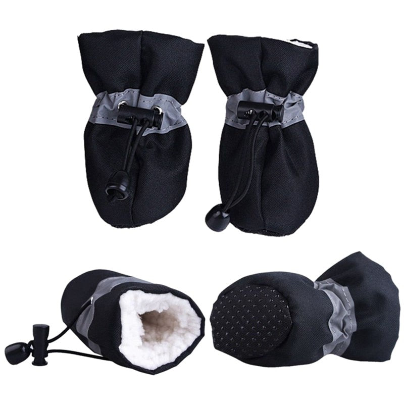 Pet Waterproof Socks Bootie Shoes - Anti-slip for Rain & Snow - For Cats & Dogs