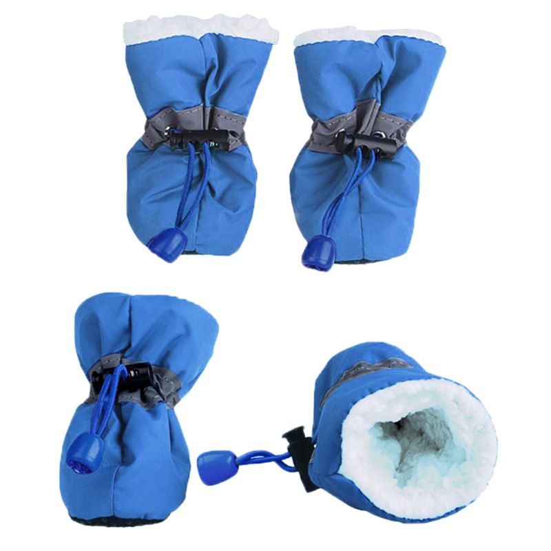 Pet Waterproof Socks Bootie Shoes - Anti-slip for Rain & Snow - For Cats & Dogs