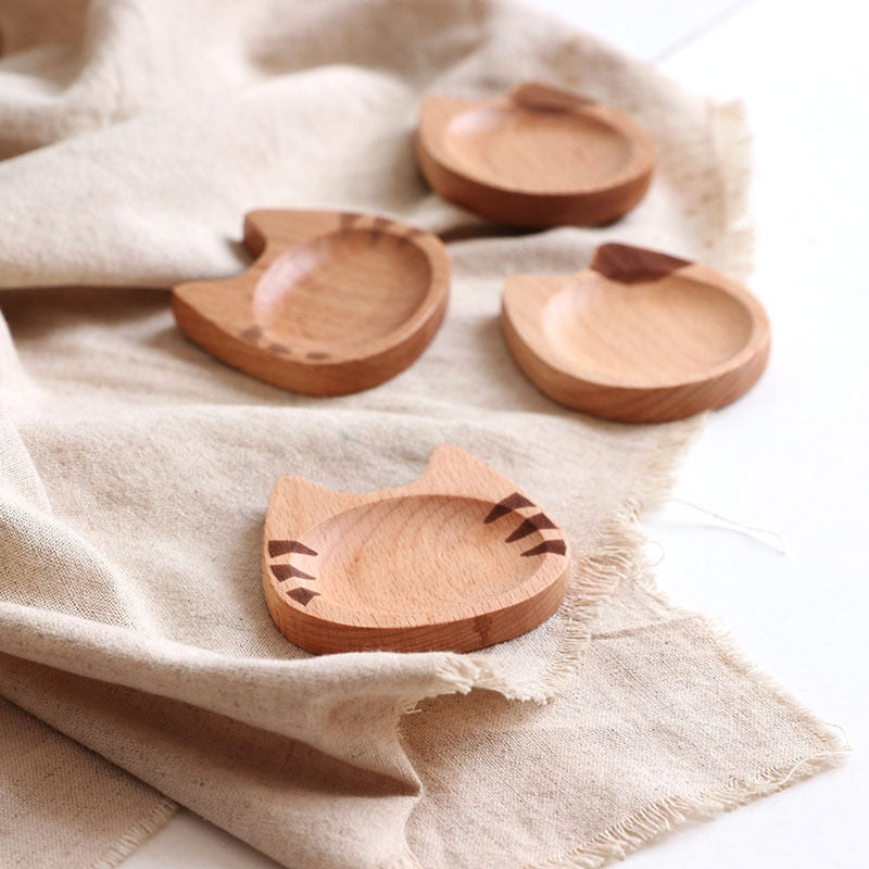 Kitchen - Japan Style Wood Dipping Sauce Bowls - Multipurpose