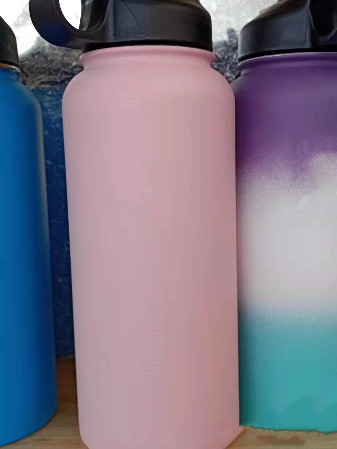 Thermos - Stainless Steel Wide-mouth Outdoor Sports Bottle