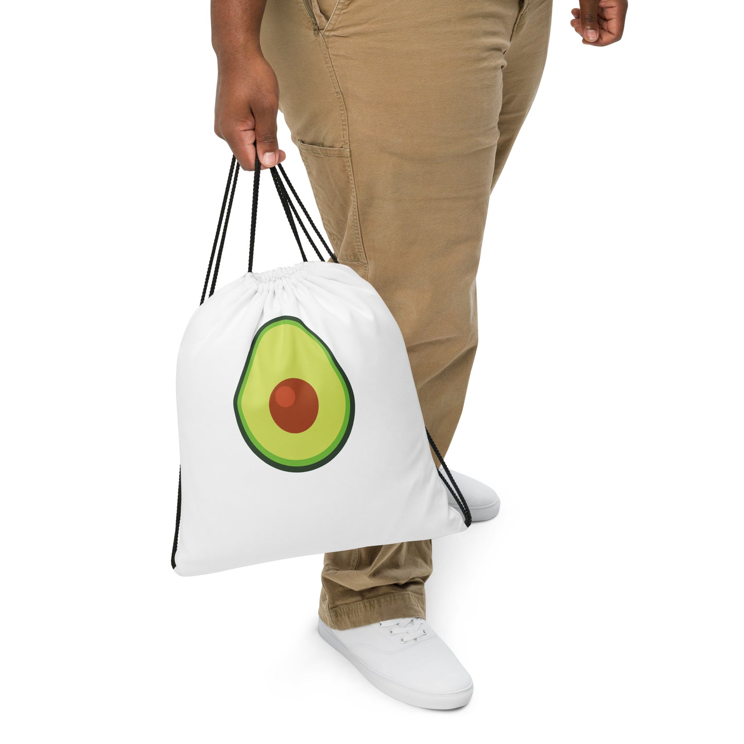 Avocado Drawstring Bag