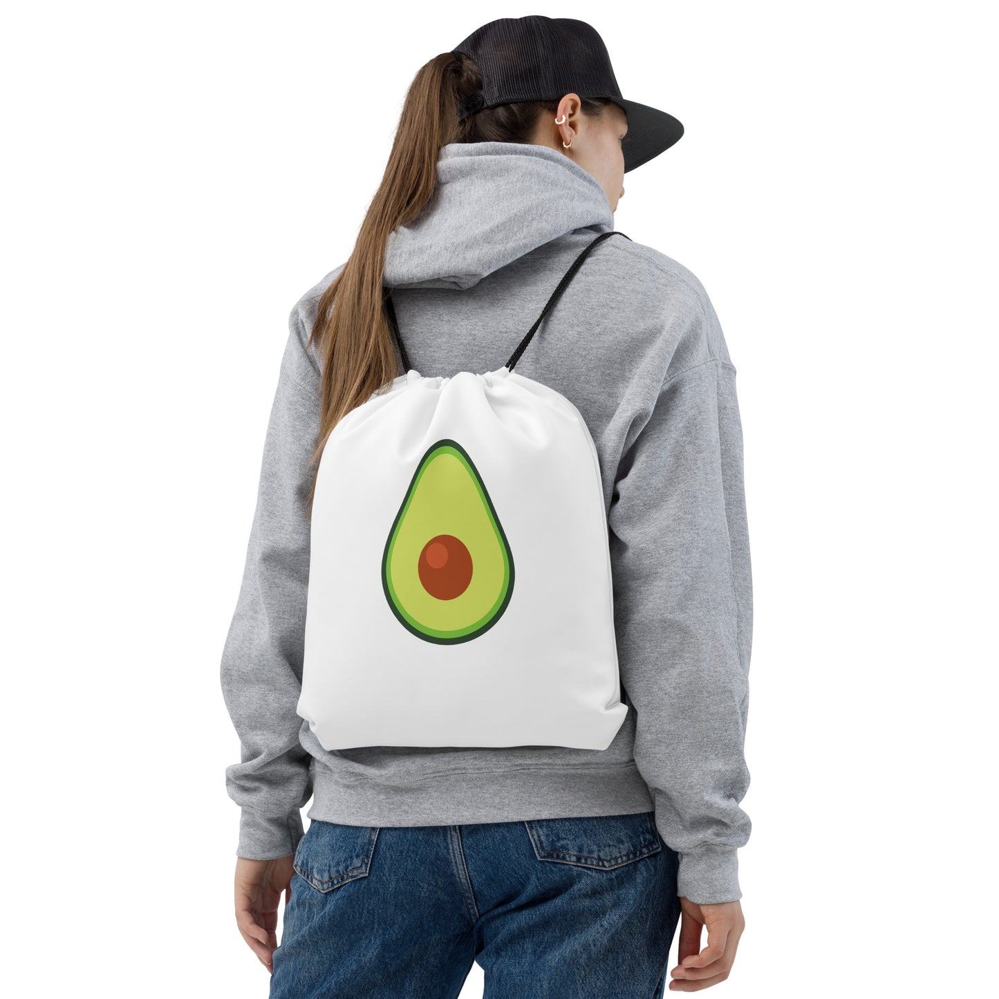 Avocado Drawstring Bag