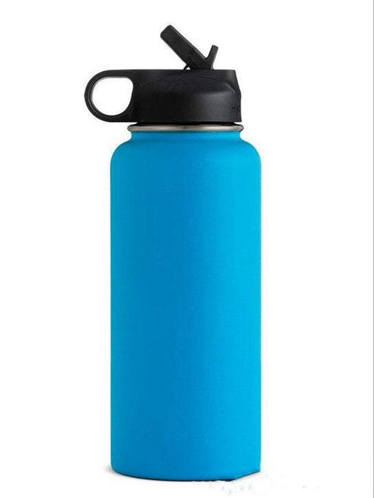 Thermos - Stainless Steel Wide-mouth Outdoor Sports Bottle