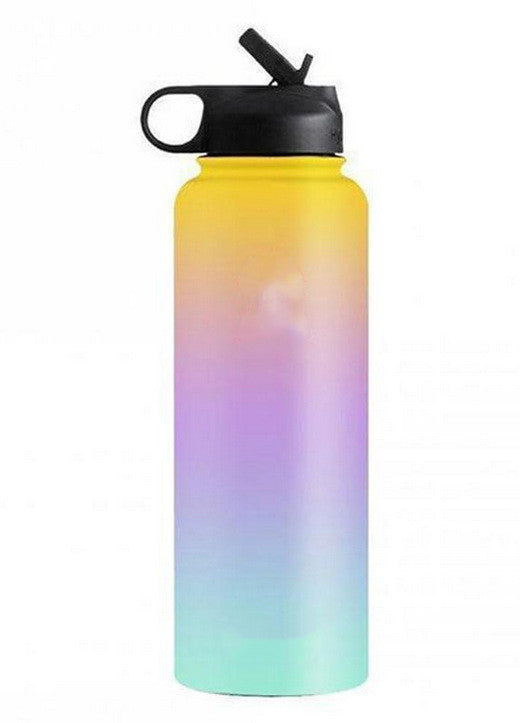 Thermos - Stainless Steel Wide-mouth Outdoor Sports Bottle