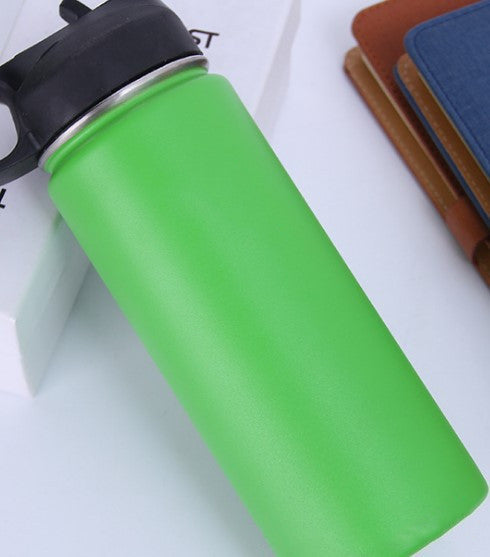 Thermos - Stainless Steel Wide-mouth Outdoor Sports Bottle