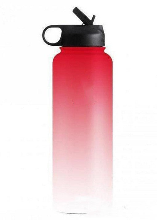 Thermos - Stainless Steel Wide-mouth Outdoor Sports Bottle