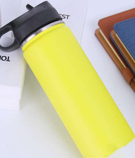 Thermos - Stainless Steel Wide-mouth Outdoor Sports Bottle