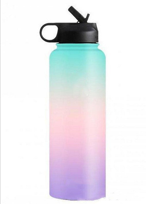 Thermos - Stainless Steel Wide-mouth Outdoor Sports Bottle