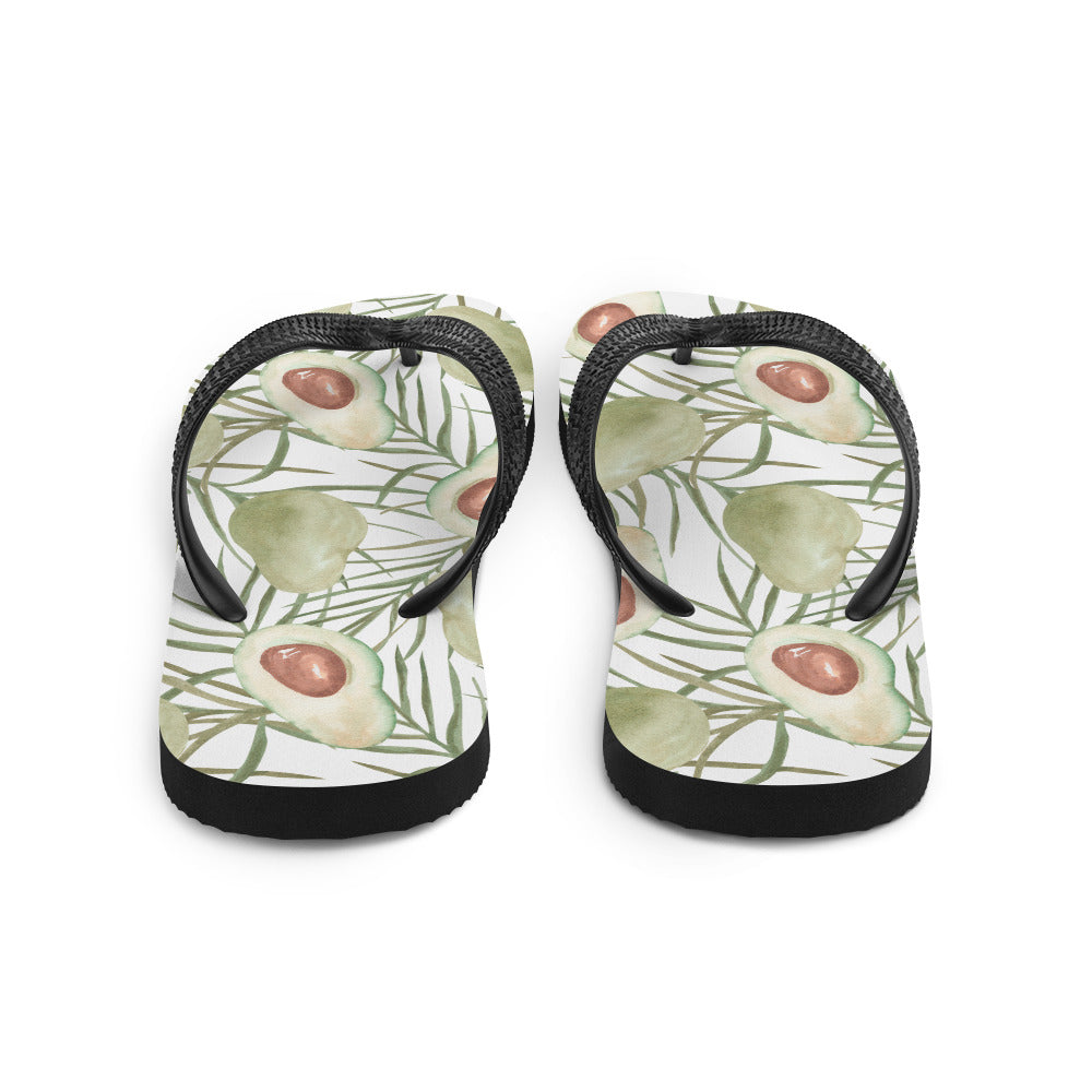 Avocado Flip-Flops