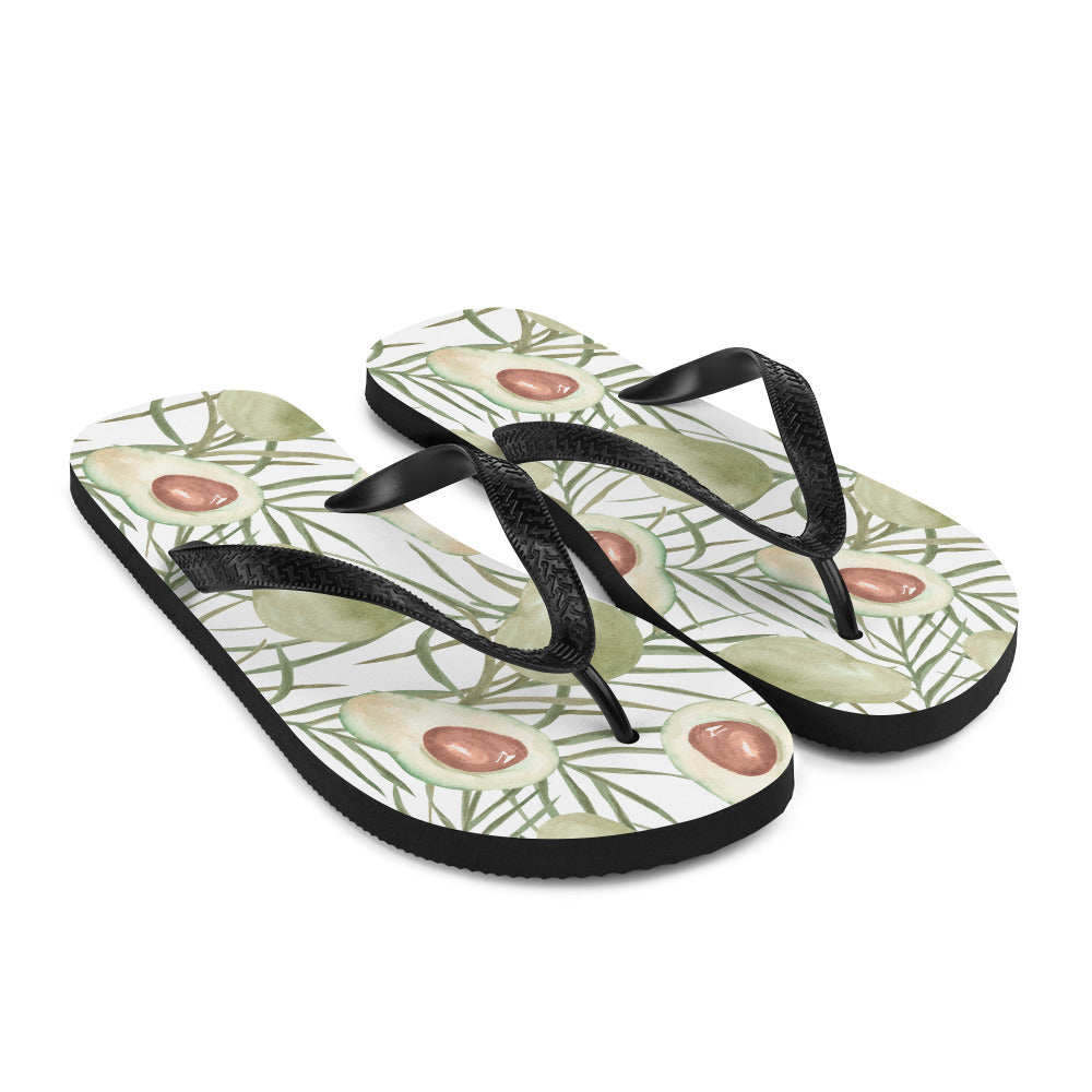 Avocado Flip-Flops