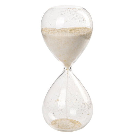 Creative hourglass timer as a gift for fine home decor
