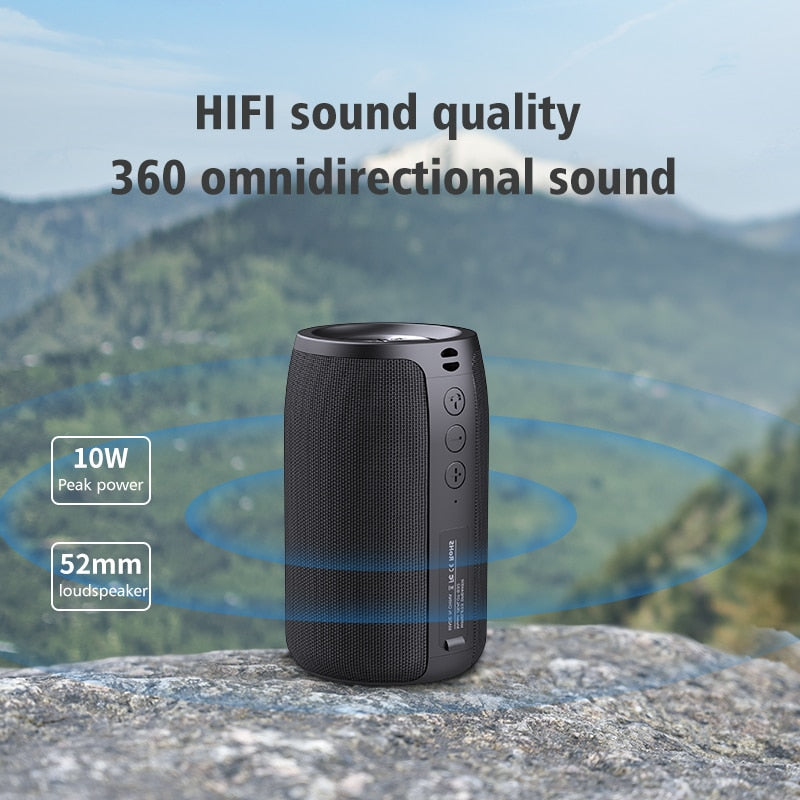 Speaker - ZEALOT S32 Bluetooth Speaker Wireless Portable HIFI Waterproof Outdoor Stereo Music Center