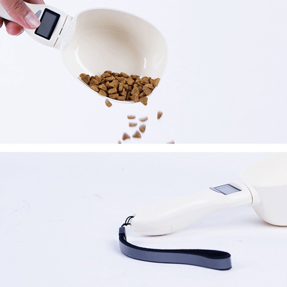 Food Scale Cup - Multifunction and Portable - Kitchen Scale Spoon Measuring Scoop Cup With Led Display