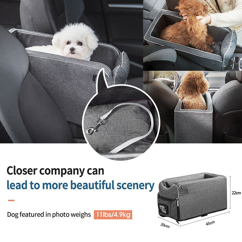 Pet Car Seat - Central Control Safety Pet Car Seat